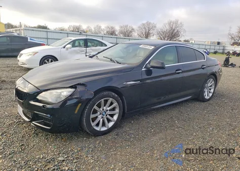 2013 BMW 650 I from USA, damaged, VIN WBA6B2C56DD128682